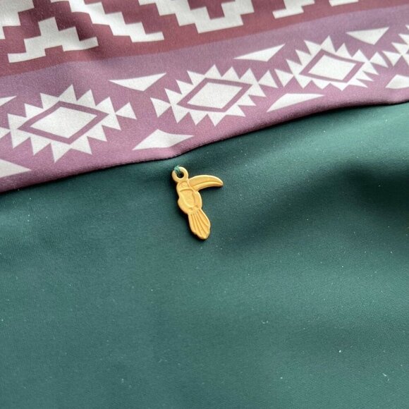 Elegant Green Bikini with Patterned Waistband - Picture 12 of 16